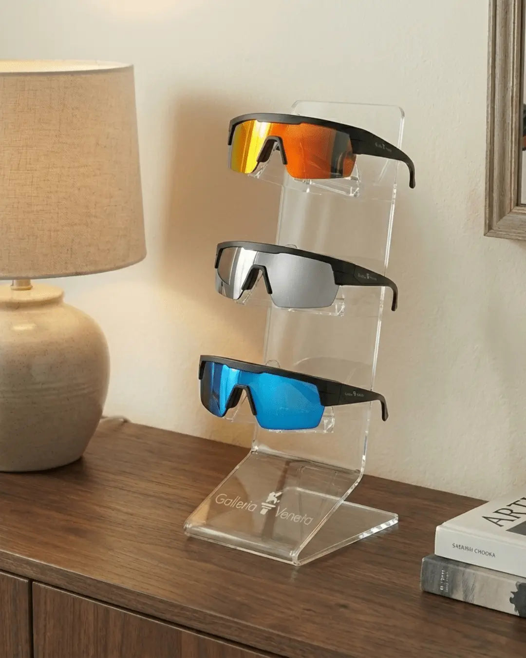 goggles stand Acrylic display stand